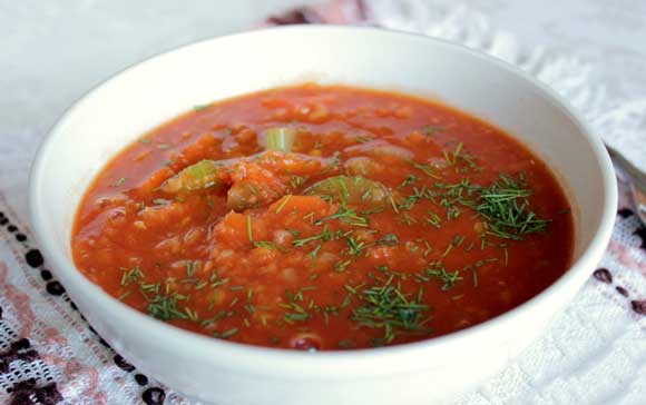 Зимний суп простого приготовления и замечательного вкуса Зимний суп простого приготовления и замечательного вкуса