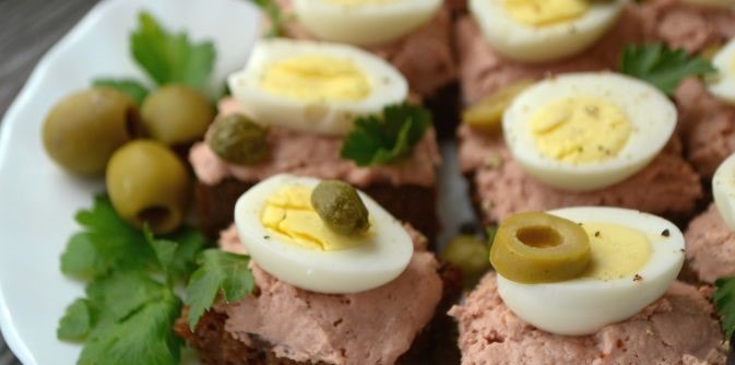 3 вкусных рецепта канапе с паштетом для диабетика 3 вкусных рецепта канапе с паштетом для диабетика